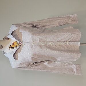 Banana Republic Gray Long Sleeve Button Down Shirt